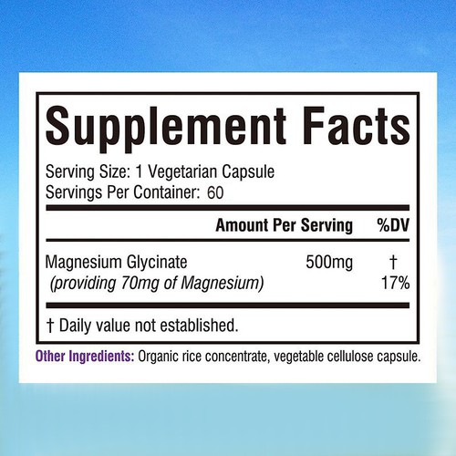 Magnesium Glycinate Capsules 2 Magnesium Glycinate Capsules 2